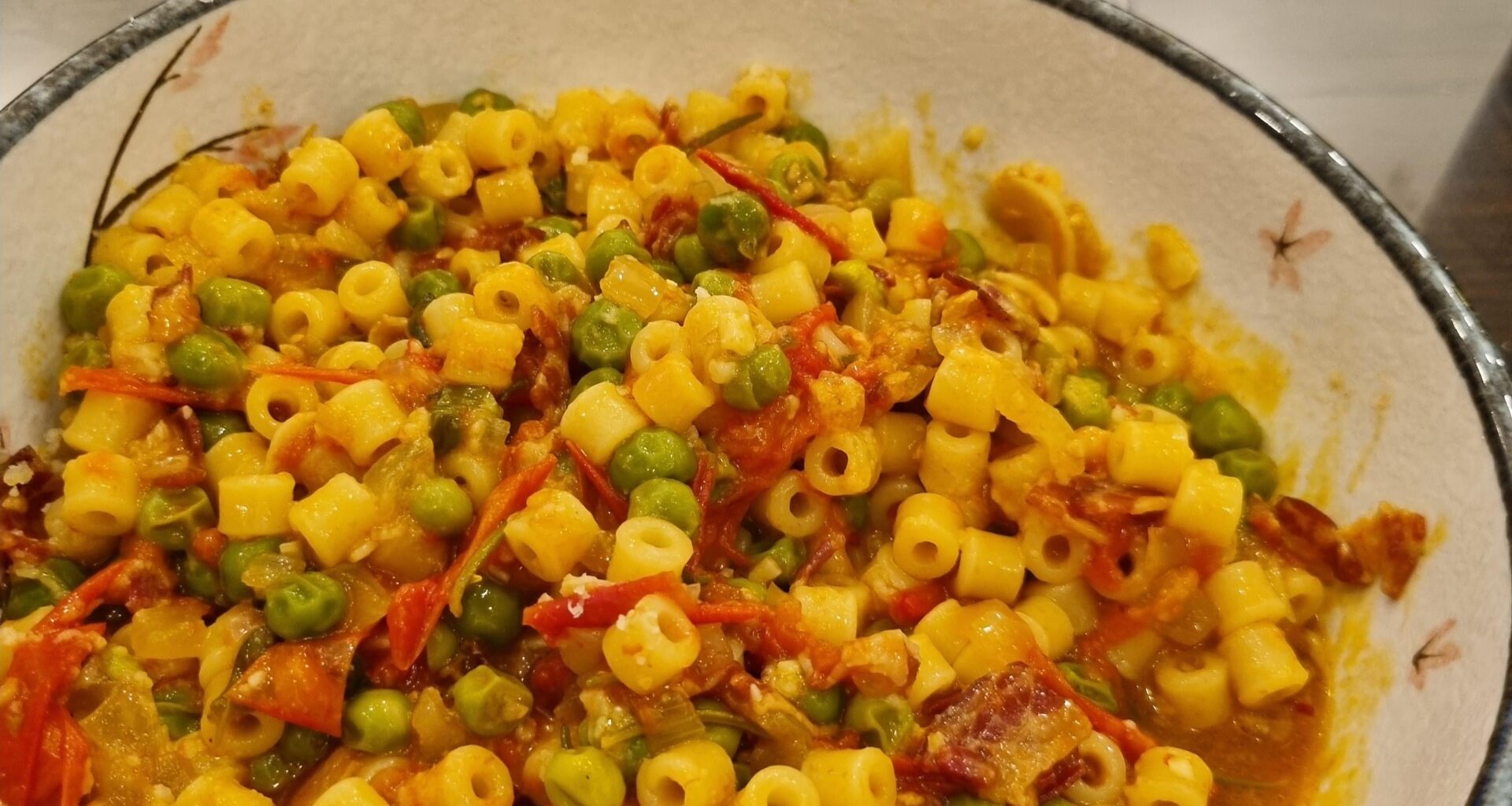 Tubeti rigati e Piselli - Recette