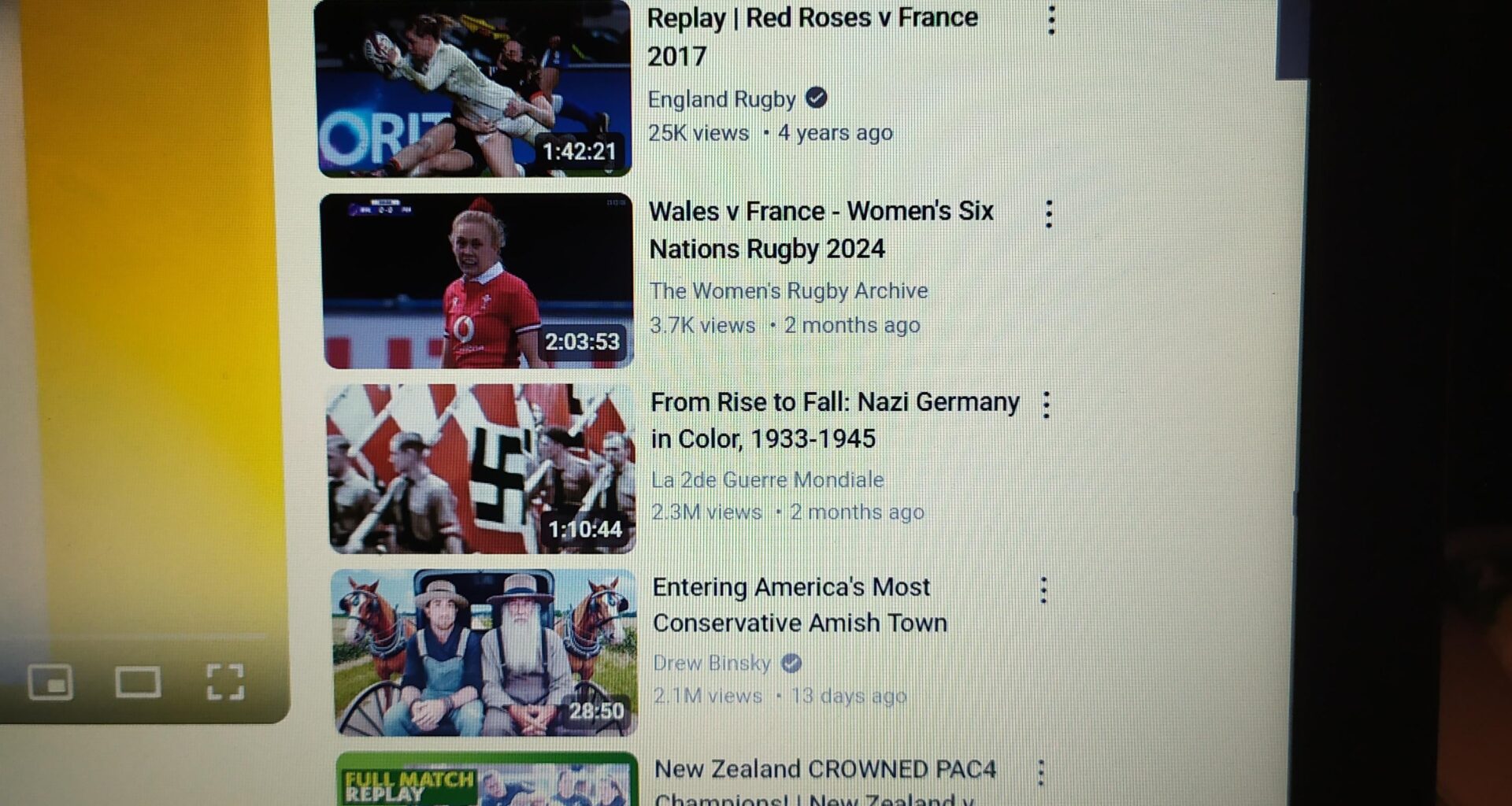 Quand tout ce que tu veux c'est regarder du rugby