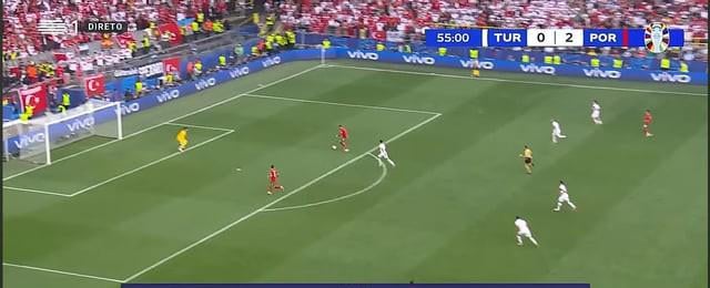 Única assistência para golo da seleção no Euro LOL