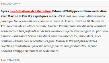 Bah dis donc ! Tu viens plus aux soirées...