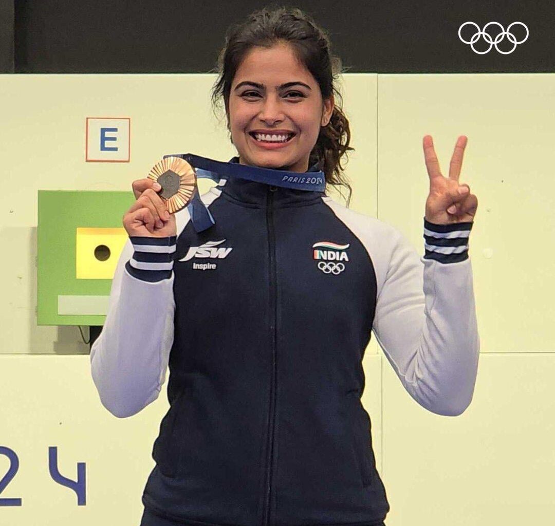 After failing to win a medal in Tokyo Olympics, partly due to malfunctioning of her gun, Manu Bhaker was brutally trolled/abused. Today, she scripted history as she became the first Indian woman to win an Olympics medal in shooting.