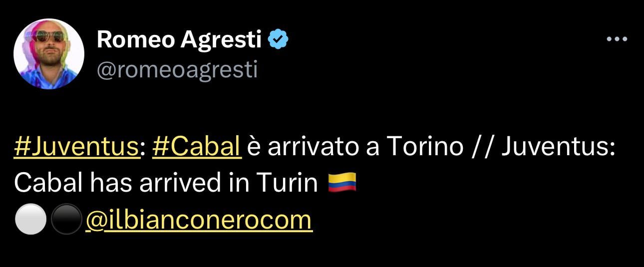 Fastest deal ever? Cabal in Turin