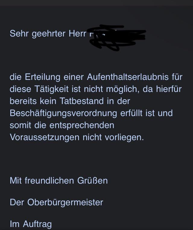 Residence permit doesn’t exist??