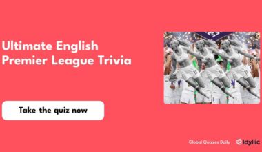 Made this quiz to test your Premier League history knowledge