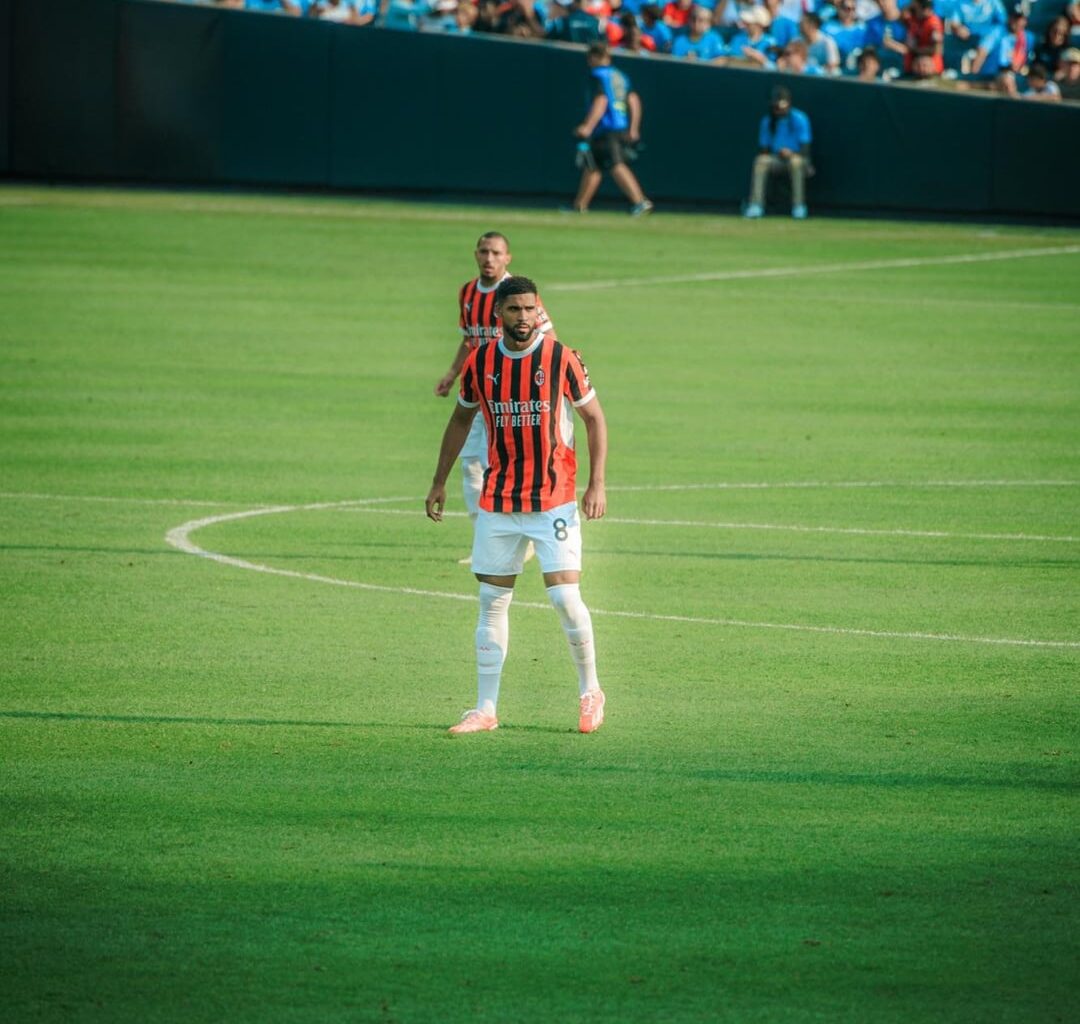 A little late but some photos from the AC Milan vs Manchester City in New York