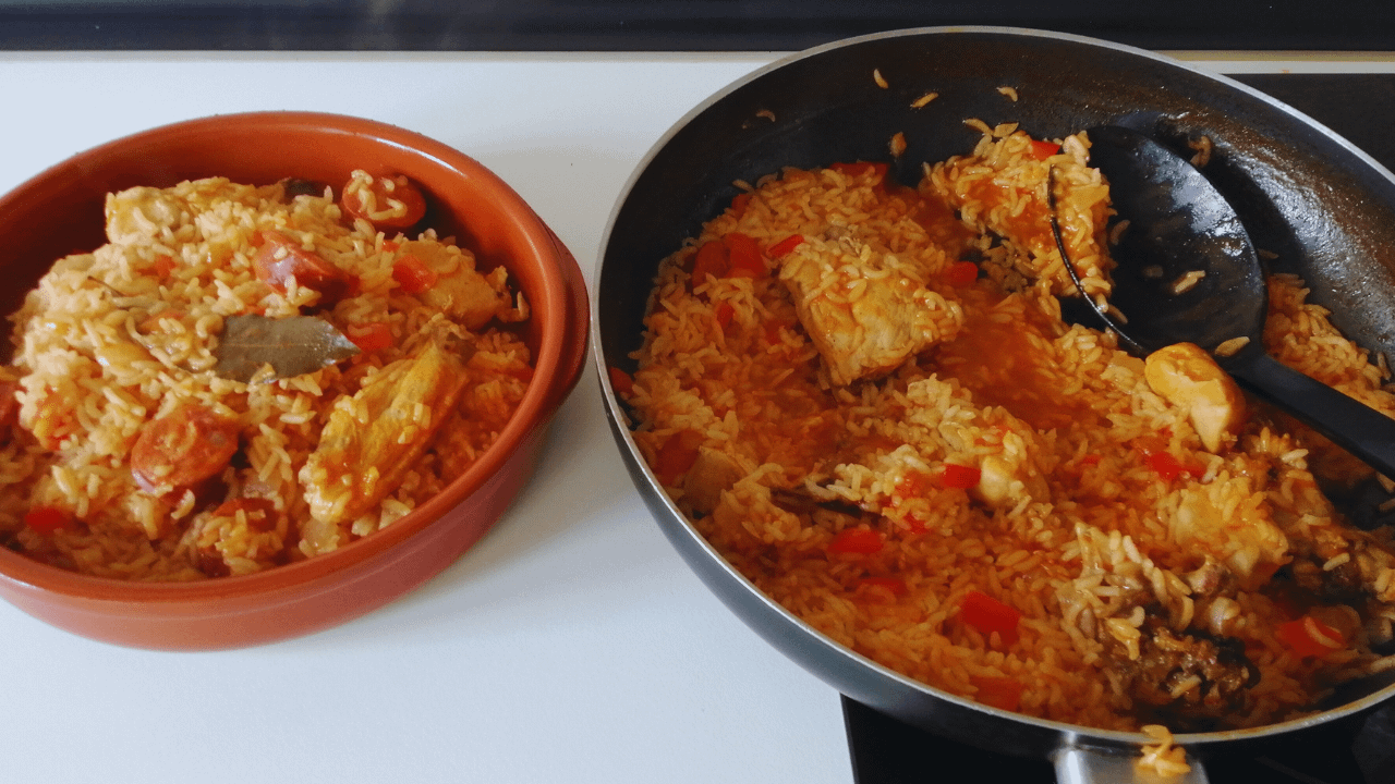 Chicken and Chorizo with Rice