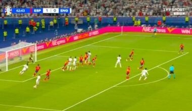 Man what a bummer this didn't go in, Jude had Dani absolutely blast into Olmo