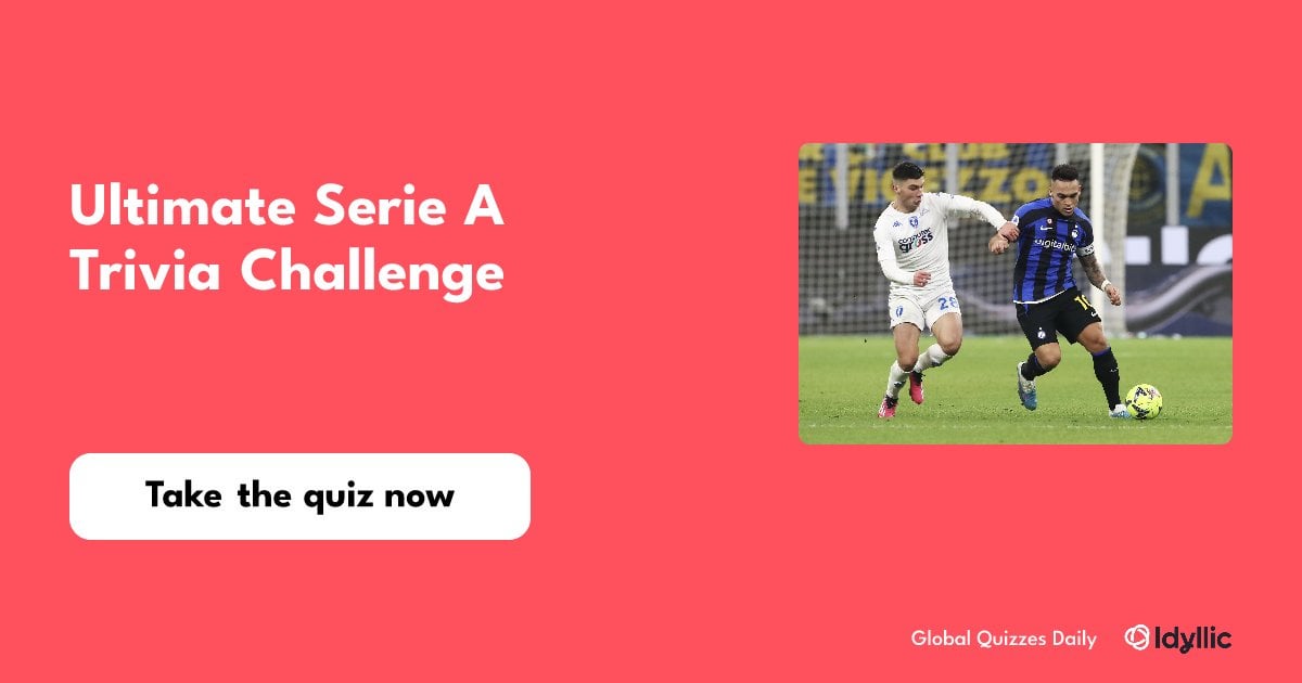 Made this Serie A trivia quiz