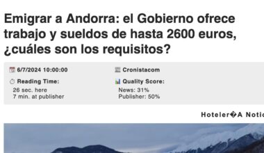 Mitjans argentins publiquen que el Govern d'Andorra contracta immigrants a 2.600 euros al mes