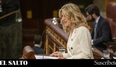 Díaz anuncia un acuerdo con el PSOE para derogar de la Ley Mordaza