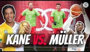 [Official FCB] Harald vs. Müller in copy the penalty challenge