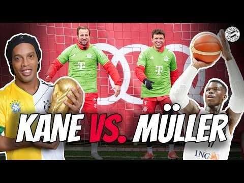 [Official FCB] Harald vs. Müller in copy the penalty challenge