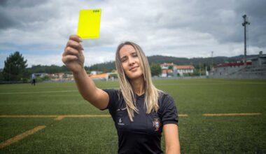 Uma árbitra no futebol masculino: "Acho que consigo chegar à I Liga em cinco anos"