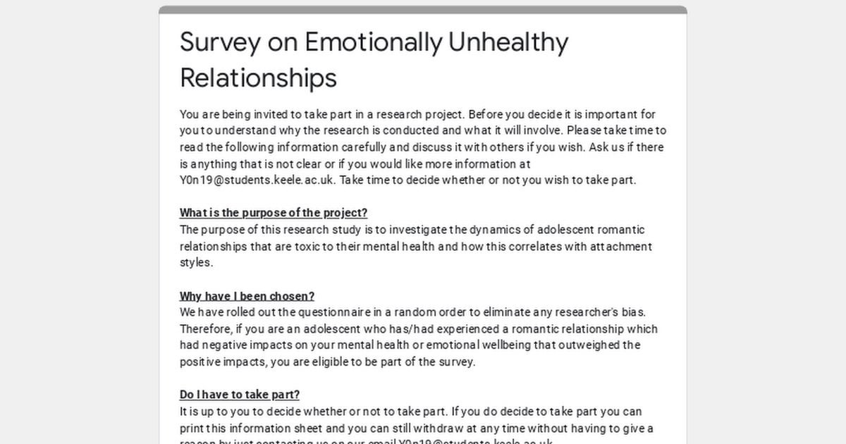 Survey help needed!!