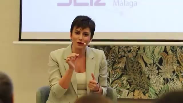 Isabel Rodríguez García (Ministra de Vivienda): "Si los malagueños y malagueñas no tienen un lugar en el que vivir, ¿quién va a atender a los turistas? ¿Dónde se alojan los camareros que nos sirven un vino y un espeto?"