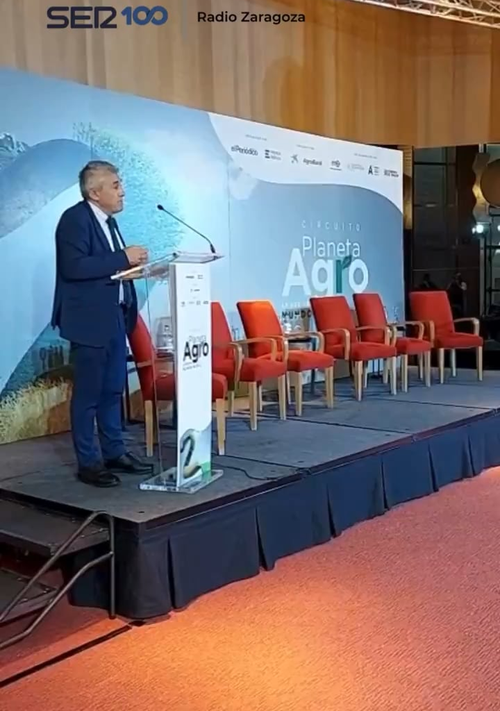 Ángel Samper, consejero de Agricultura y Ganadería de Aragón: “China tiene 1.900 macro granjas dentro de ese espectro de globalización donde Europa me vais a perdonar pero estamos mariconeando”