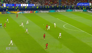 2-1 Spain, OYARZABAL HAS GIVEN SPAIN THE LEAD AND THE DREAM OF ENGLAND HAS COLLAPSED