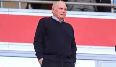 Uli Hoeneß on transfers: "No more players will come unless two or three players leave first. Max Eberl and Christoph Freund know full well that no one will come unless some prominent players leave." [@_kochmaximilian]