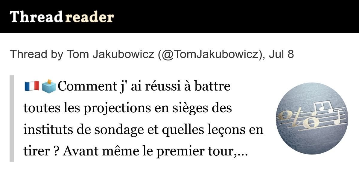 Un journaliste bat les sondeurs aux prédictions (+90% précision) et explique leurs errements (entre biais idéologique et dilettante)