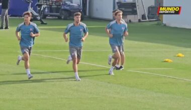 João Félix foi integrado nos treinos da equipa principal do Atlético de Madrid.