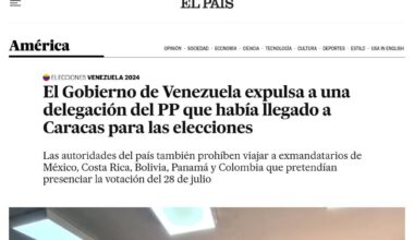 Elecciones Venezuela 2024: El Gobierno de Venezuela expulsa a una delegación del PP
