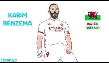 Karim Benzema in 25 different languages