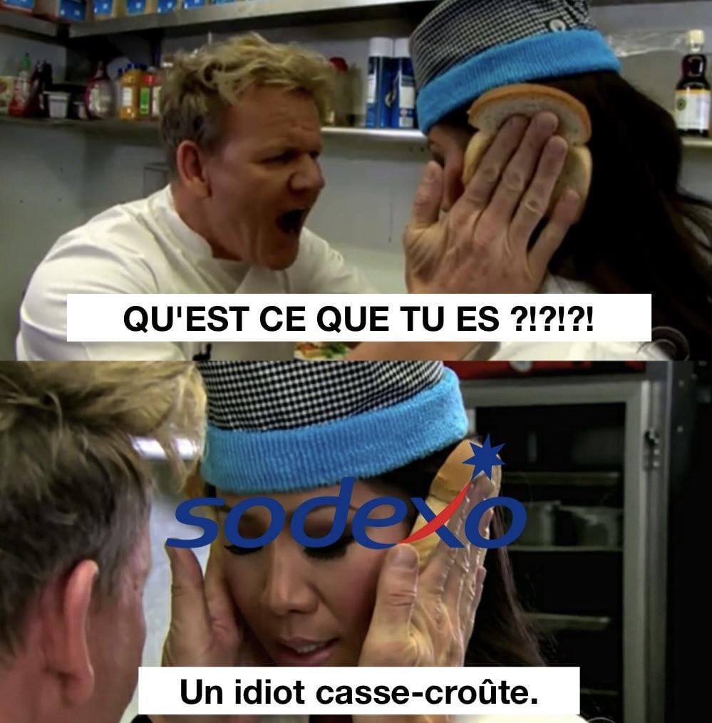 C’est grave quand même les nglois sont dégoutés.