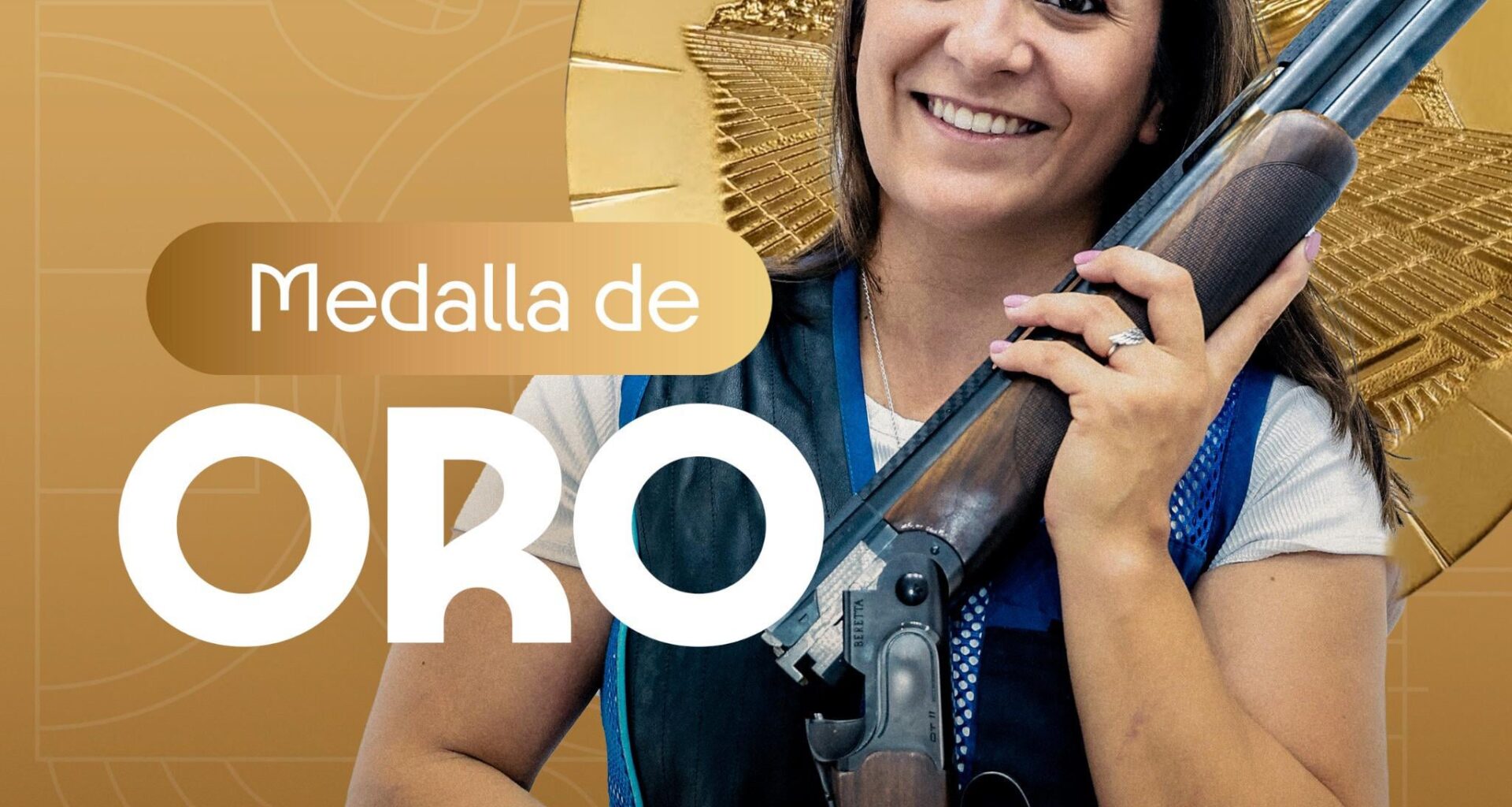 Adriana Ruano Oliva becomes Guatemala's first ever Olympics gold medallist after winning the Women’s trap event.