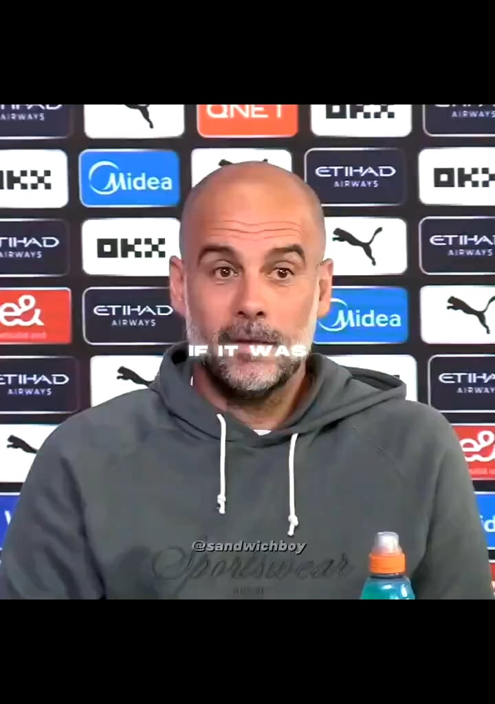 Pep Guardiola is a genius.
