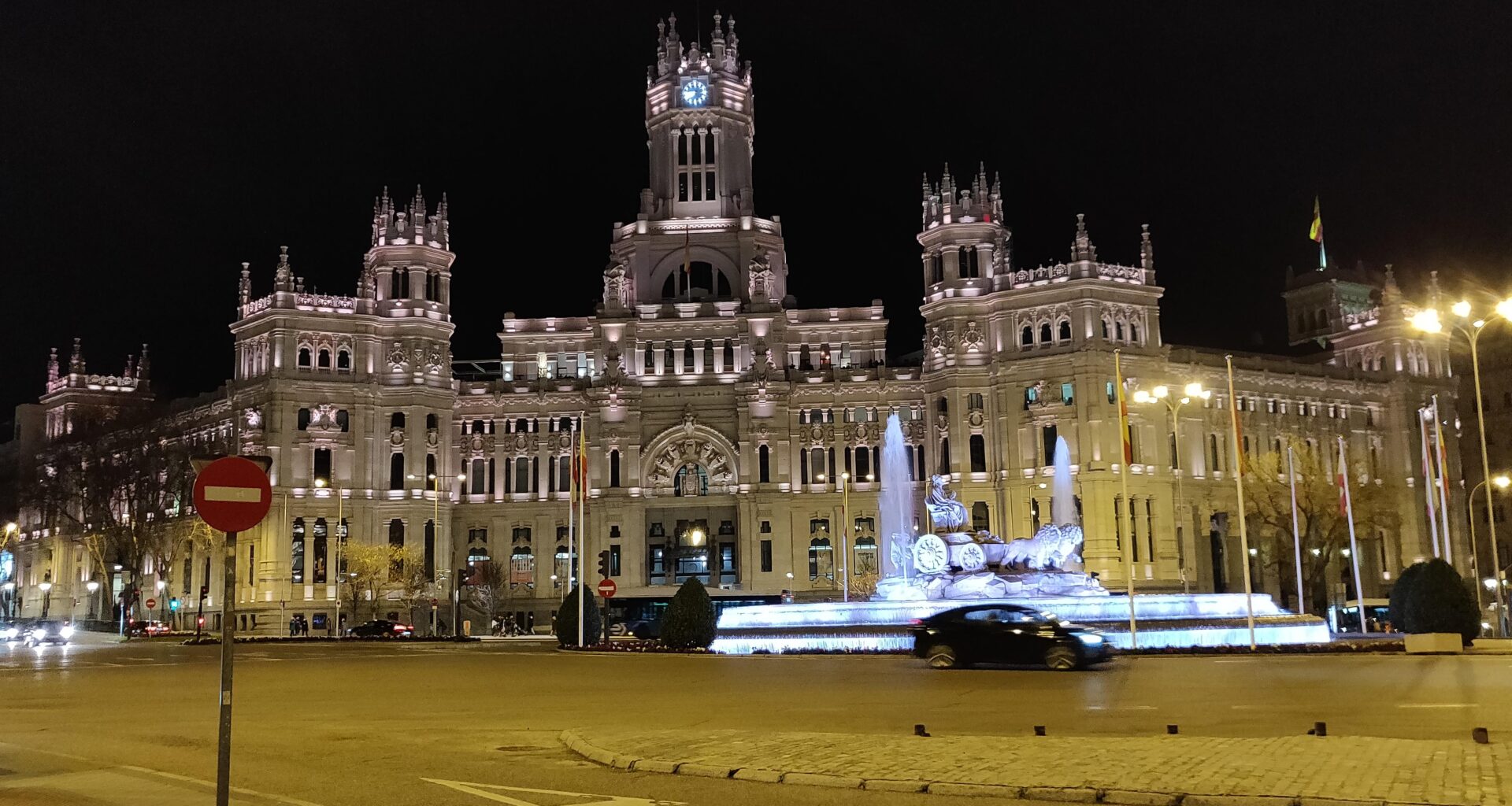 Madrid, Spain,. City Hall, formerly Post Office.