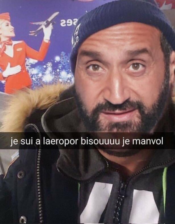 Tout le monde dit bon voyage Cyril!