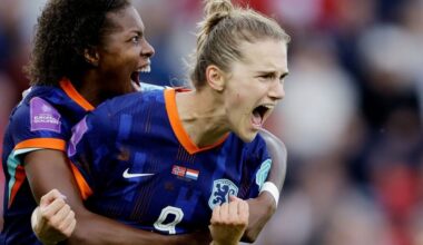 Oranje Vrouwen plaatsen zich voor EK door late gelijkmaker Miedema in Noorwegen