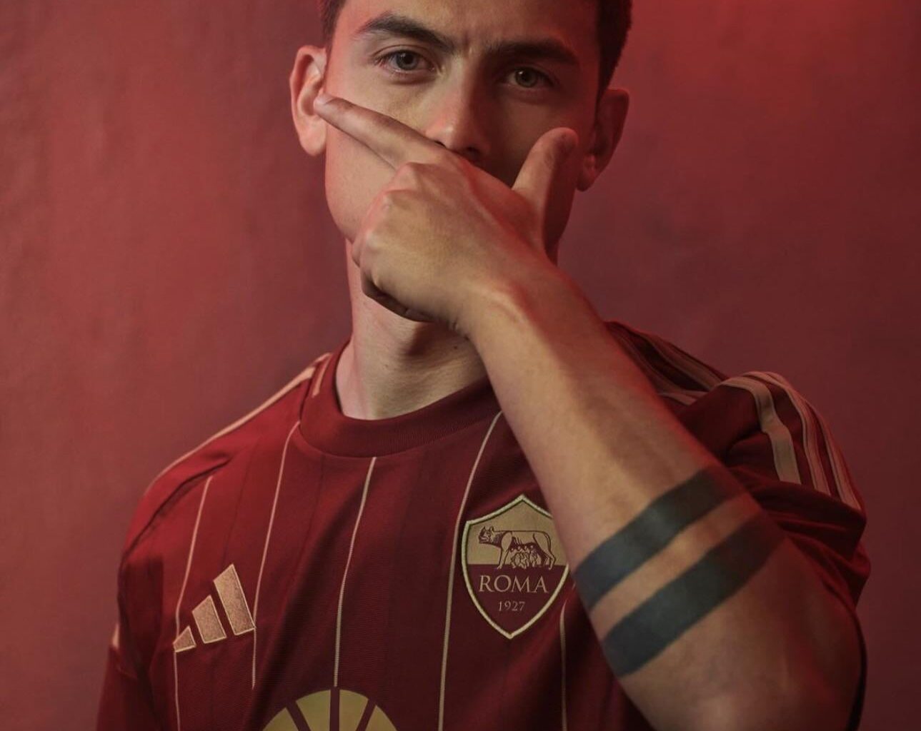 Roma unveil their new kit for the upcoming season.