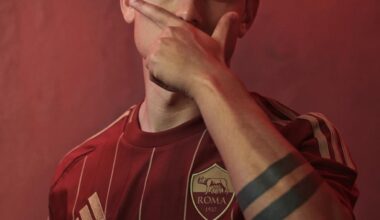 Roma unveil their new kit for the upcoming season.