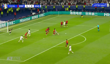 England Equalizes, Bellingham with assist