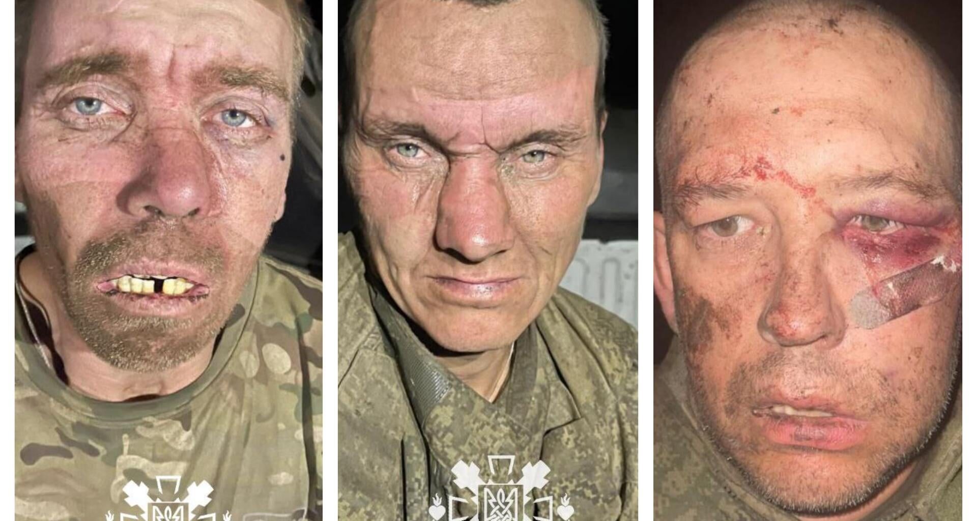 3 Russian servicemen were captured by Ukrainian forces today