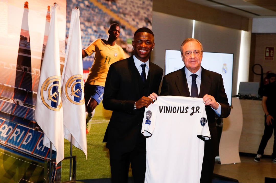 OTD 6 years ago, a Legend called Vini Jr was presented as a new Real Madrid player.