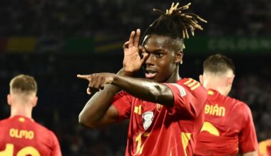 [Fabrice Hawkins] PSG is trying to reach an agreement on personal terms with Nico Williams - he’s one of the players on PSG’s short-list for a left-winger alongside Jadon Sancho. Barça are currently the front-runners.
