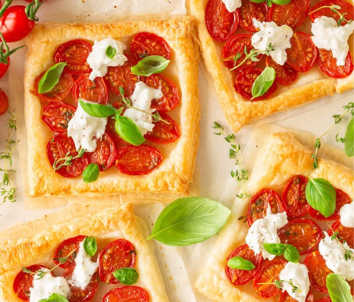 Caprese Tarts 🇮🇹