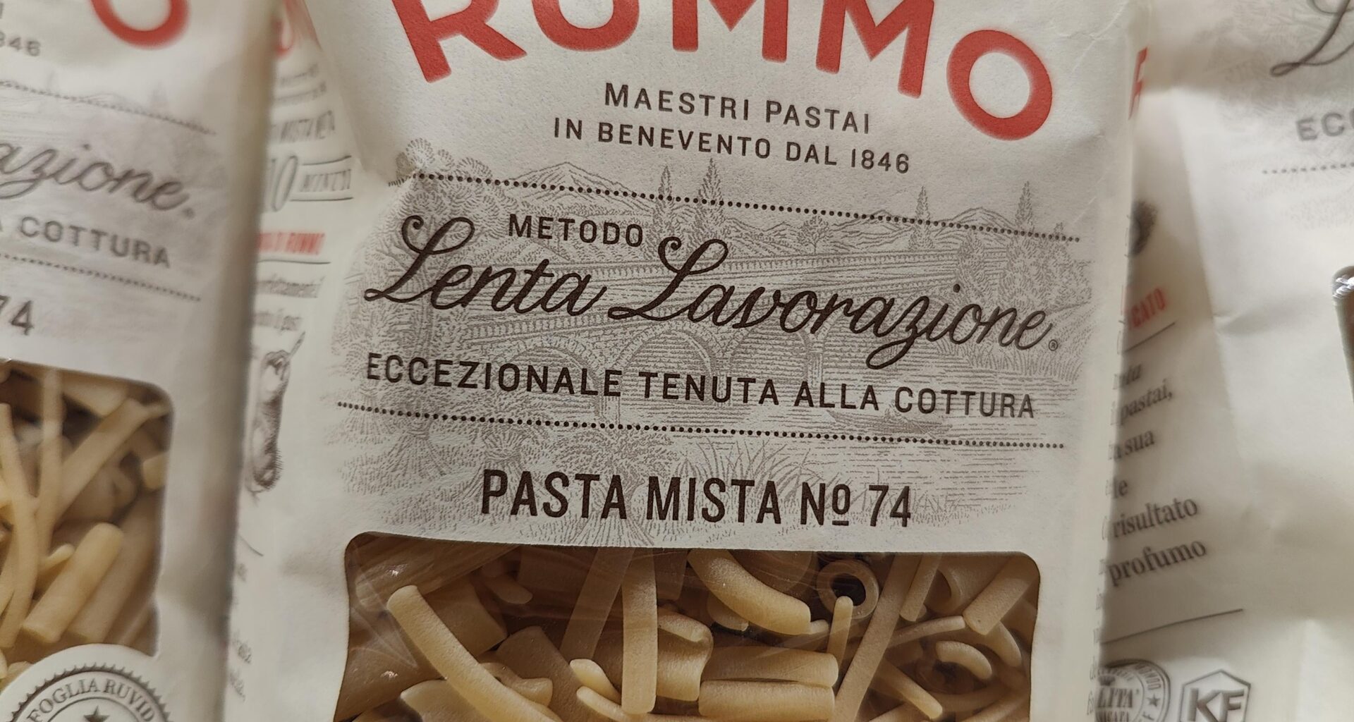 This feels illegal: Rummo pasta mista
