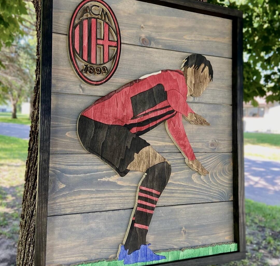 Throwback to this custom wood art piece I made a year ago today!
