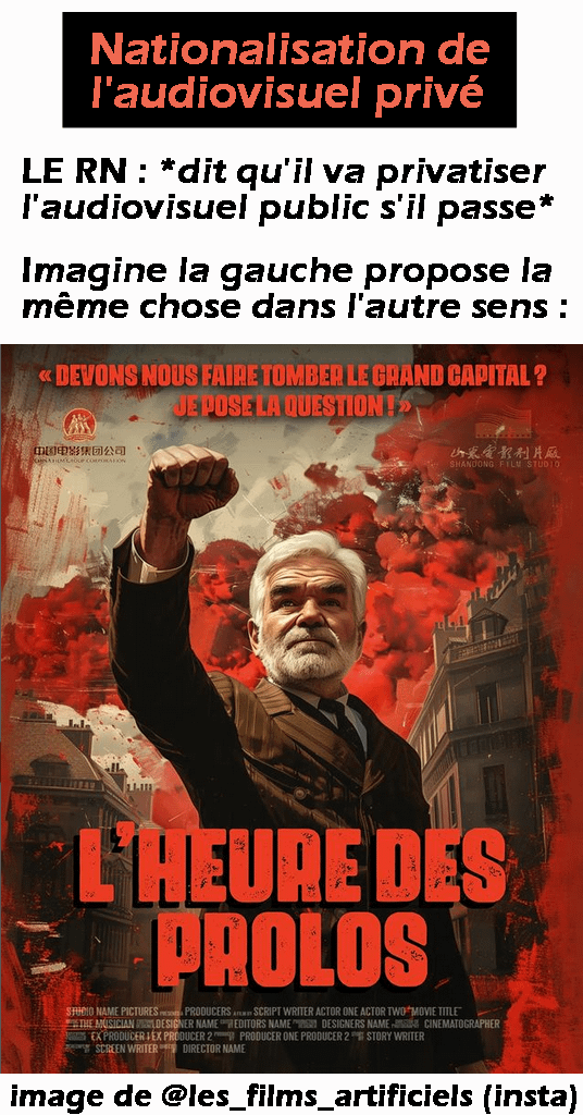 C'est une blague hein ?  Mais imagine quand même ....