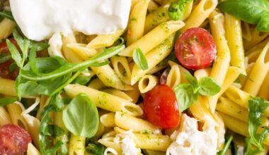 Burrata Pasta Salad