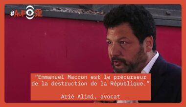 Macron cite un théoricien nazi, en allemand, à un avocat juif lors d'une réunion sur l'état d'urgence