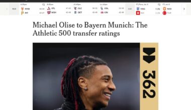 Michael Olise to Bayern Munich: The Athletic 500 transfer ratings