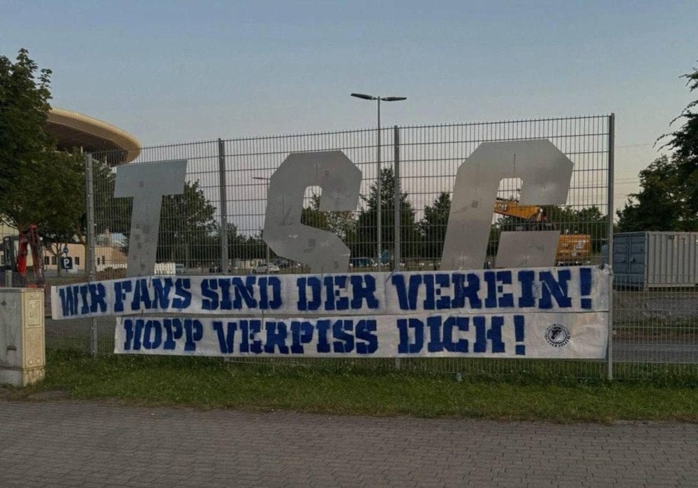 Fanszene Hoffenheim fordert: „Hopp verpiss dich!“ - Faszination Fankurve