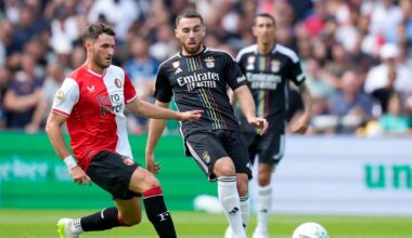 Feyenoord staat na 20 minuten al 4-0 achter tegen benfica