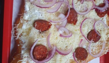 Hungarian langos in Budapest