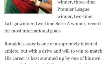 4 Real Madrid players listed in ESPN’s top 100 professional athletes of the 21st century