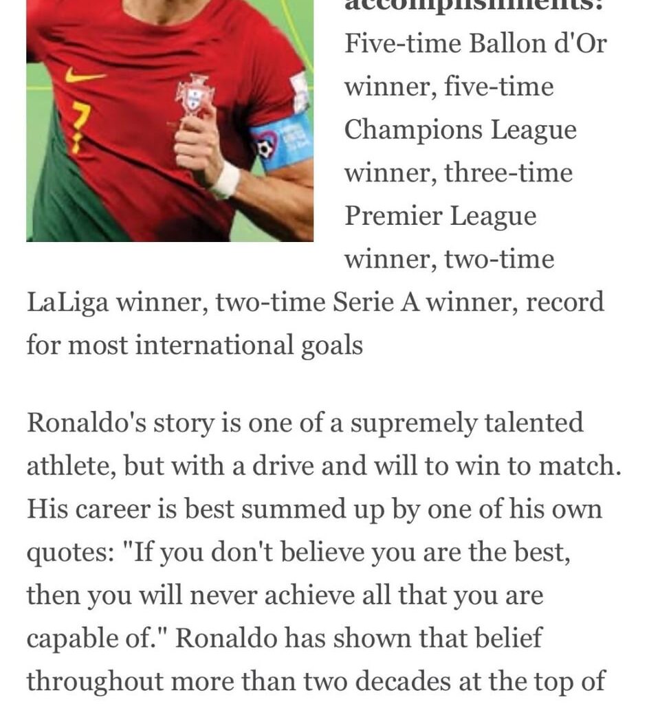 4 Real Madrid players listed in ESPN’s top 100 professional athletes of the 21st century